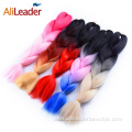 100G Synthetic Hair Bulk Ombre Jumbo Braid Hair